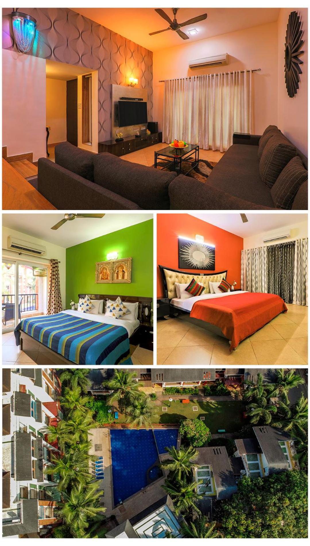 La Goa Villa - 4Bhk, Baga Eksteriør bilde