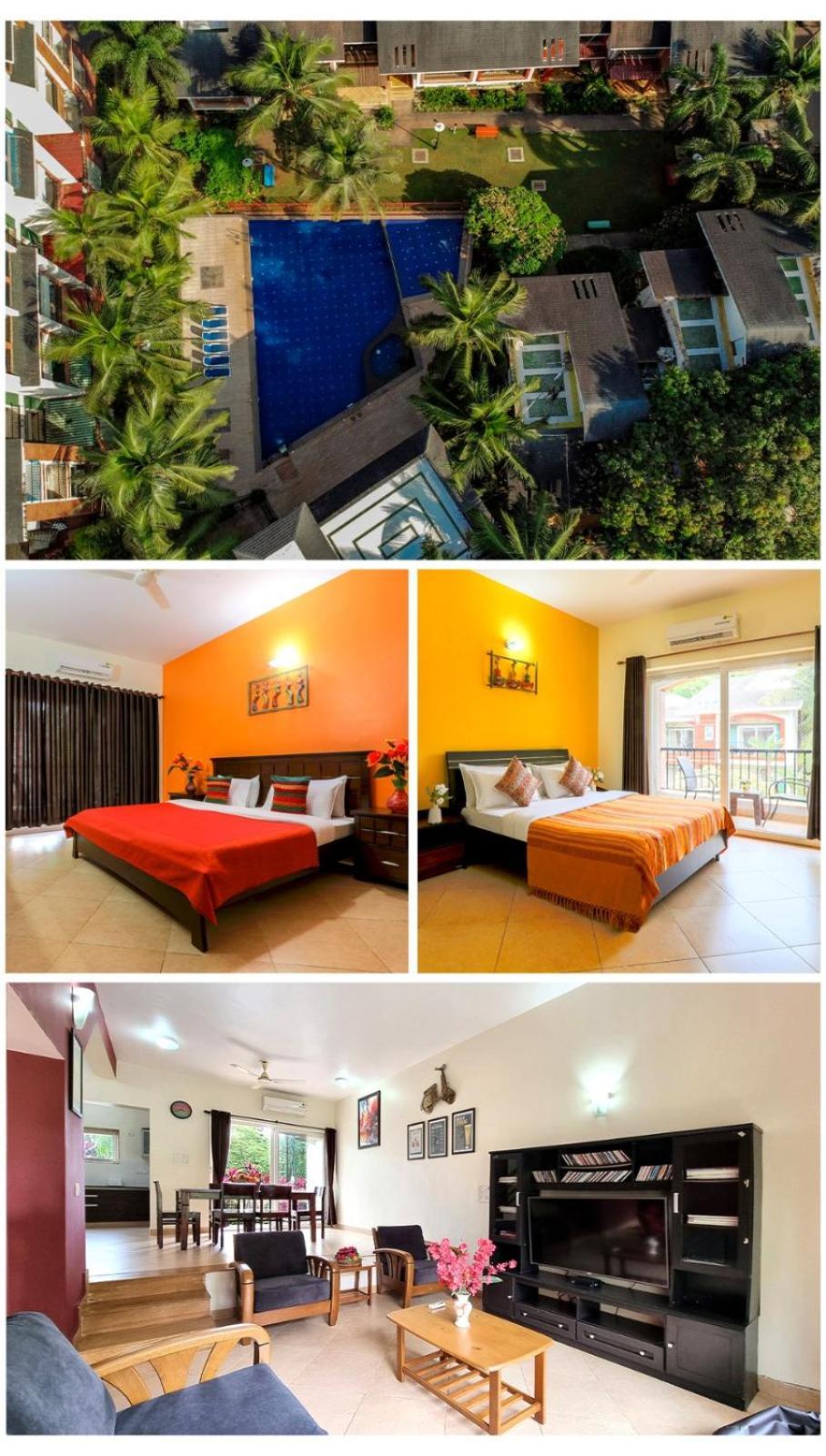 La Goa Villa - 4Bhk, Baga Eksteriør bilde